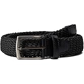 Johnston & Murphy mens Woven Stretch Knit Belt