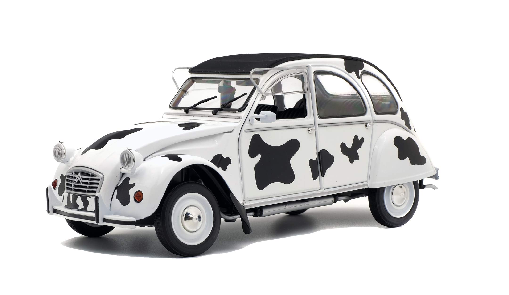 Solido 1850028 Collectible Miniature Car, White/Black/Grey