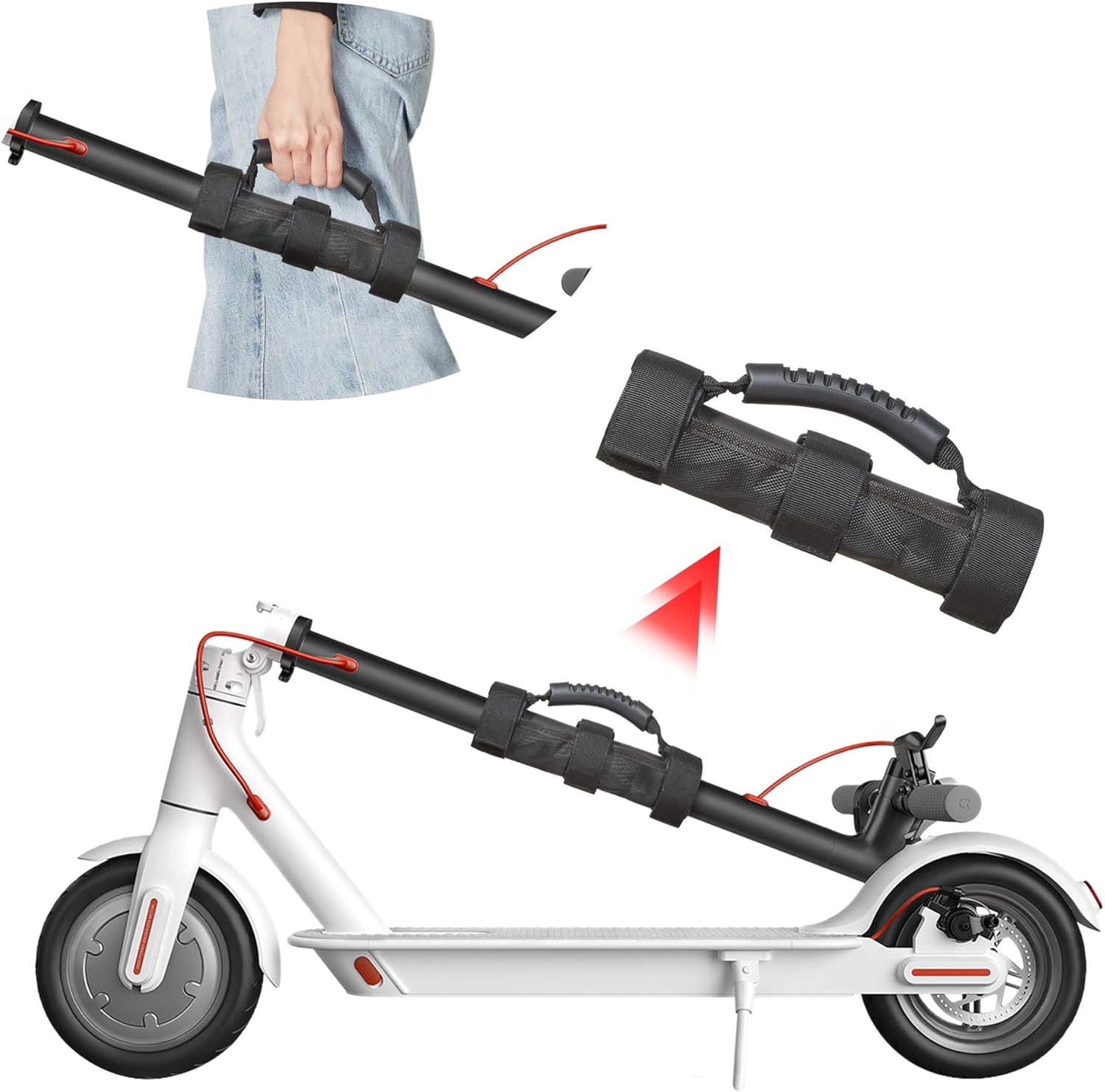 TOMALL Scooter Carry Handle Portable Hand Carrying Handle Straps