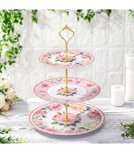 Amazon.com: Villeroy & Boch Delight Tray Stand, Etagere, White