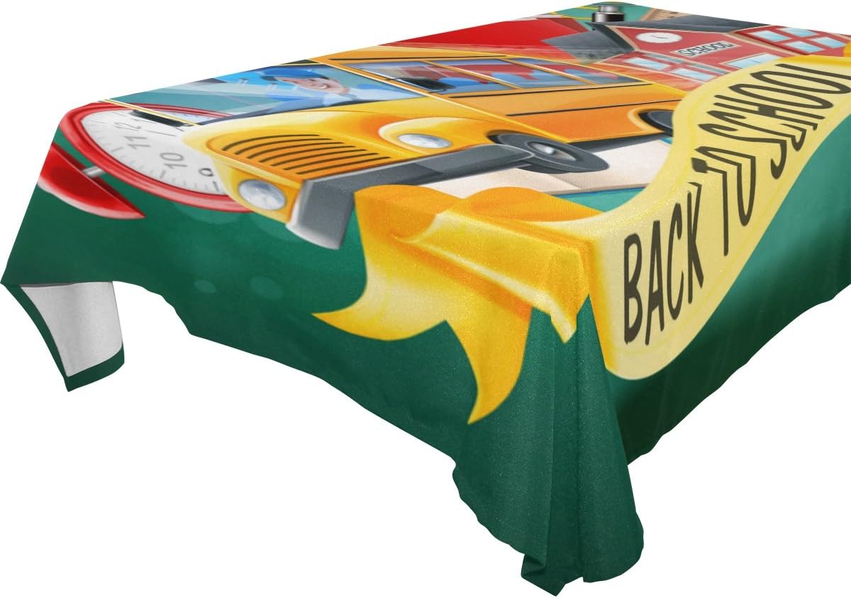 ALAZA U Life Hello Back to School Season Bus