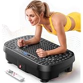 Vibration Plate Exercise Machine, Whole Body Workout Vibrating Plate for Lymphatic Drainage and Weight Loss, Home Fitness Shake Plate Equipment for Full Body Training and Wellness Use