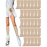 Liitrsh 30 Pairs Ice & Figure Skating Socks - High Tight Dance & Roller Knee Skate Socks for Women