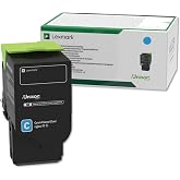 Lexmark C241XC0 Cyan Extra High Yield Return Program Cartridge Toner, Grey