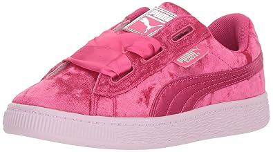 puma basket heart kids