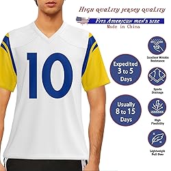 Custom Football Jersey Personalized Rugby