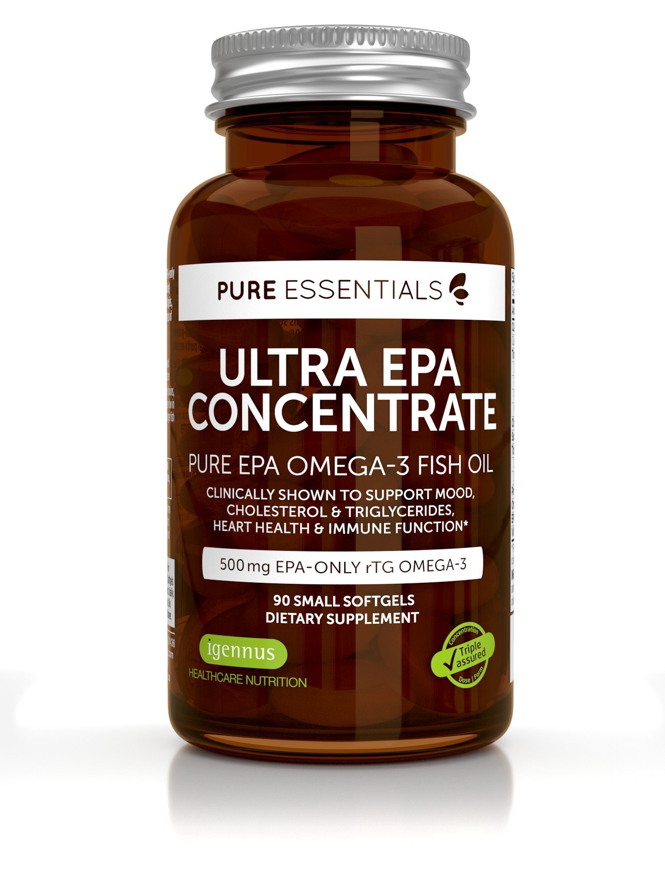 OmegaVia EPA 500. Pharmaceutical Grade EPA Omega3