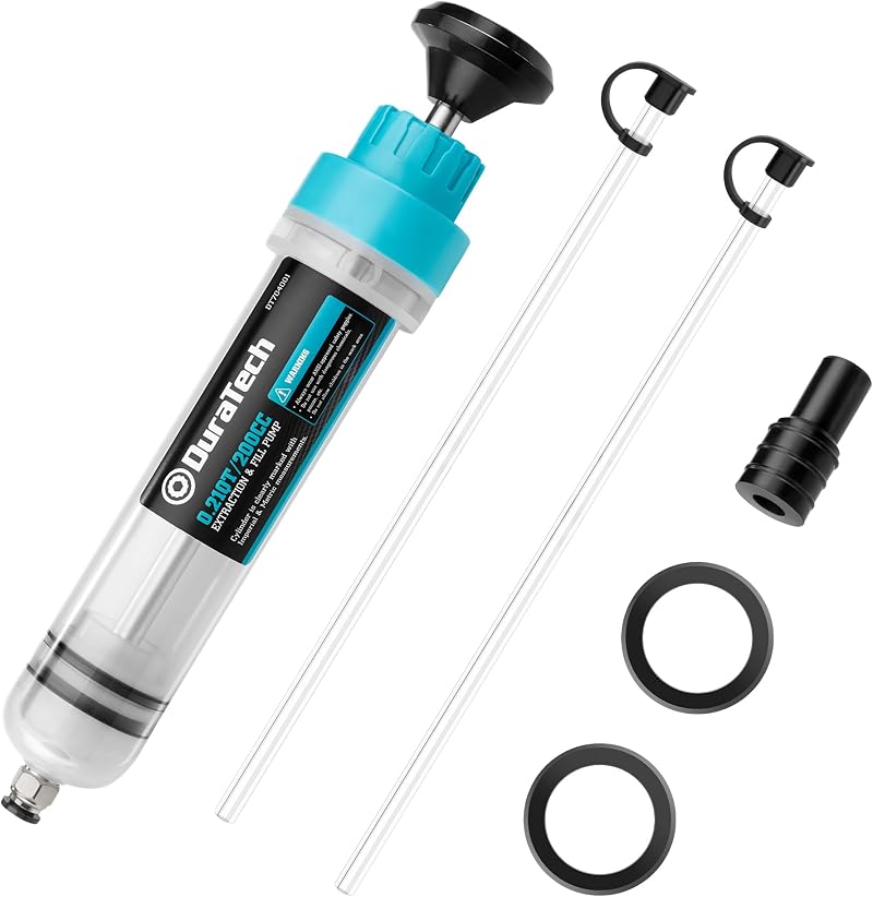 DURATECH 200cc Engine Oil Extractor Fluid Suction Pump