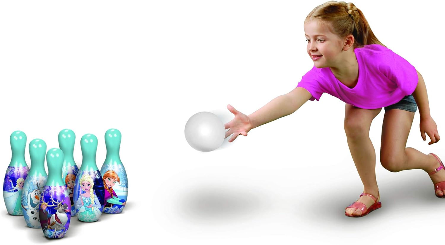 disney frozen bowling set