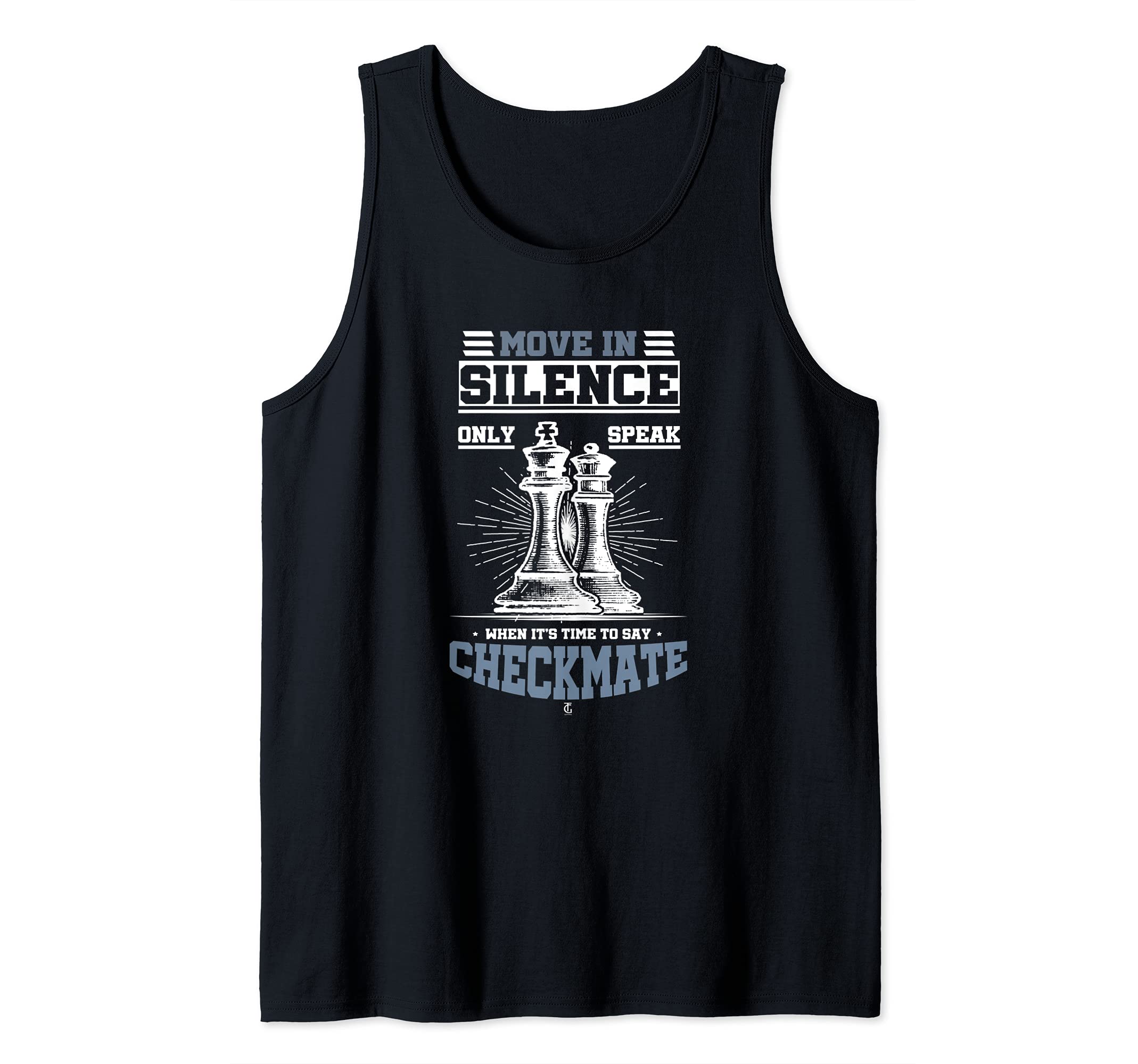 Chess Player Awesome Checkmate Board Game Strategy Tank Top