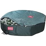 TreeKeeper 48" Christmas Wreath Direct Suspended Hanging Protective Storage Bag