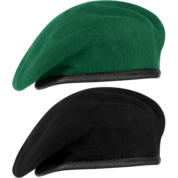 6734 Adjustable Wool Berets Solid Color Military Army Style Beret Hats Zhehao Adjustable Wool Berets Solid Color Military Army  main image 2