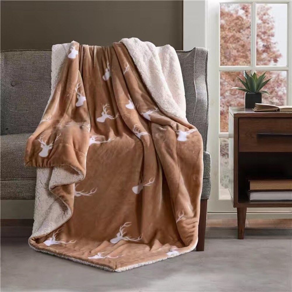 DHBGVDFGNTFG Thick Flannel Blanket/waiming Blanket/Cashmere Blanket/Napping Blanket/Thermal Mattress/Blanket Sheets-C 180x200cm(71x79inch)