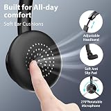 Earbay Wireless Headset w/ Mic Noise Cancelling Mute USB Dongle PC Zoom Skype view 7