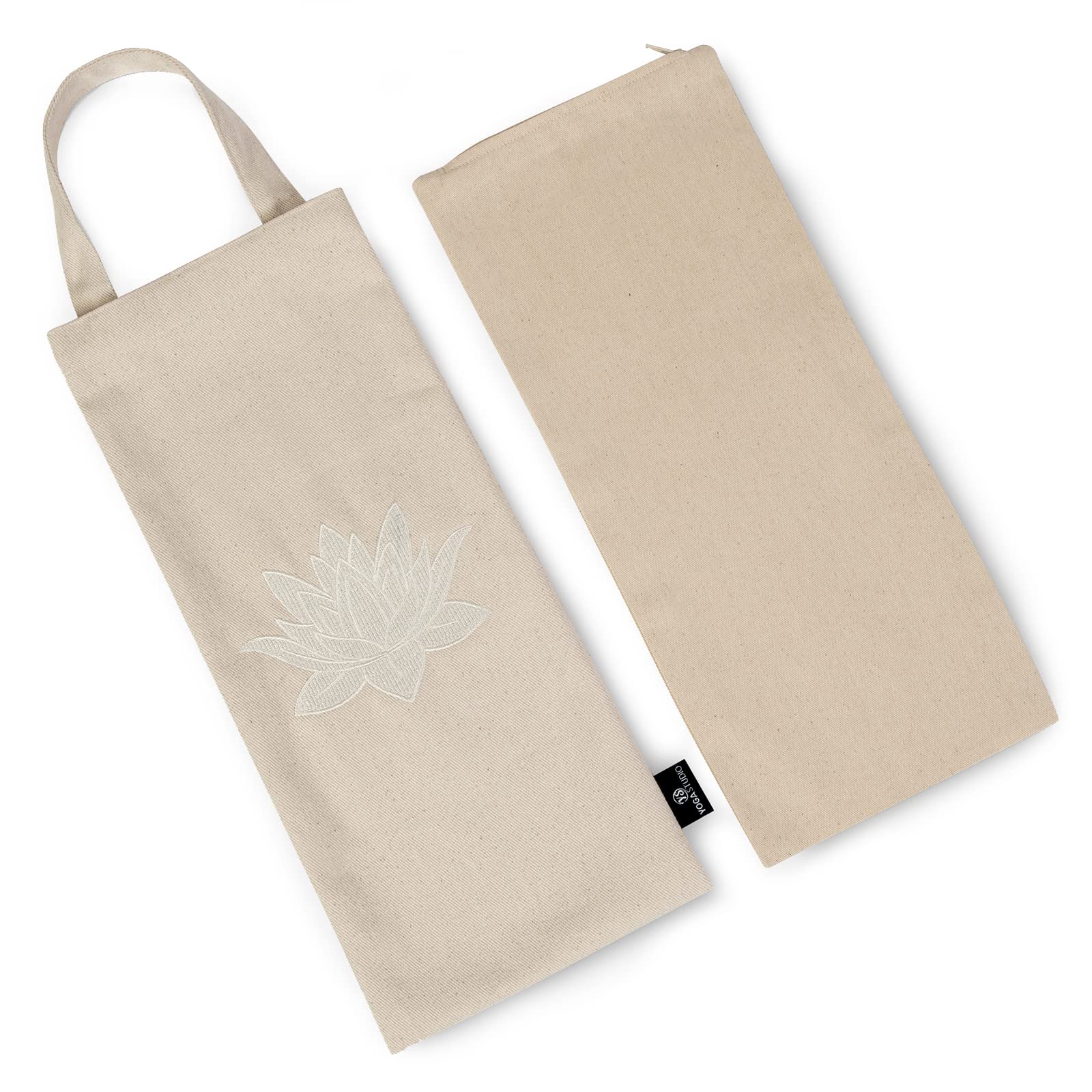 Yoga Studio Cotton Yoga Sandbag - Cover Only (Ecru)