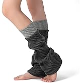 Soxbang Women's Leg Warmers Wool Blend, Leg Warmers for Girls, Ribbed Knit Thermal Ankle Warmers and Boot Cuffs for Winter