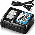 DC18RC 18V Battery Replacement Charger Compatible with 14.4V-18V LXT Battery Lithium-Ion BL1815 BL1830 BL1840 BL1845 BL1850 BL1430 BL1440 BL1450 BL1860