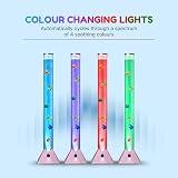 Straame 90cm Bubble Fish Lamp Colour Changing LED Mood Light Rose-Gold Base view 3