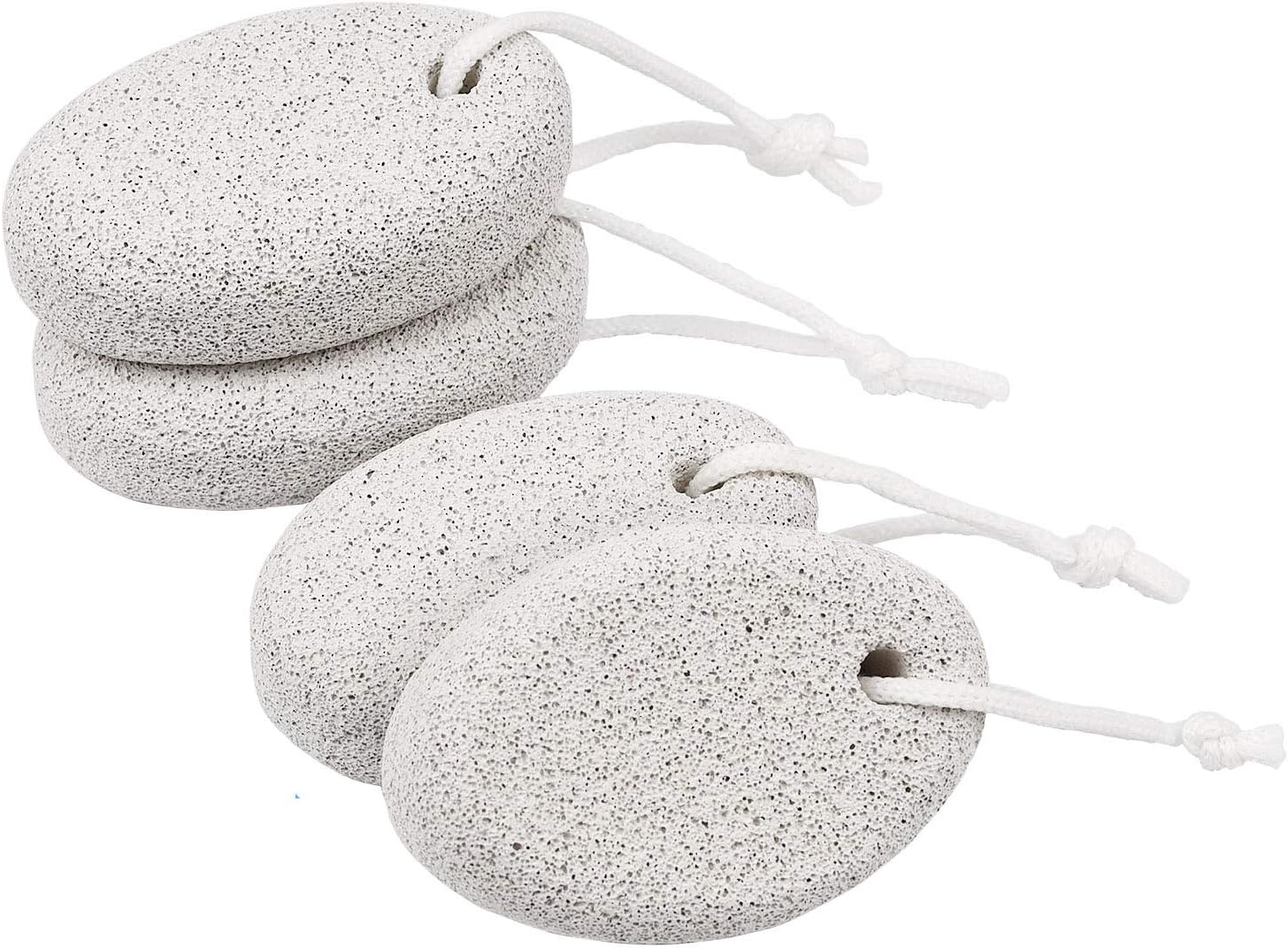 EAONE 4 Pack Pumice Stone, Premium Callus Remover Pumice Stone Pedicure Tools Hard Skin Callus Remover Natural Foot File Scrubber for Exfoliation to Remove Dead Skin: Health & Personal Care
