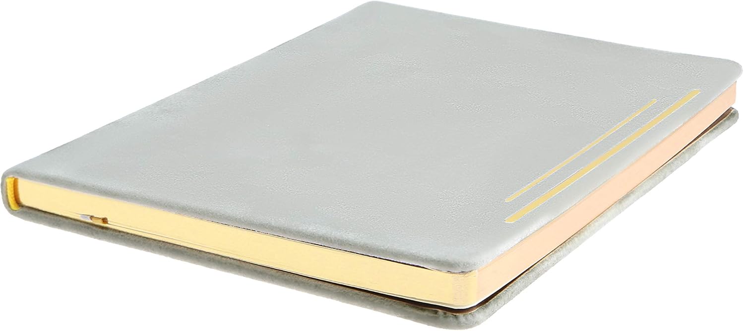 Collins Diva A5 Luxe Ruled Notebook - Beige - Image 5