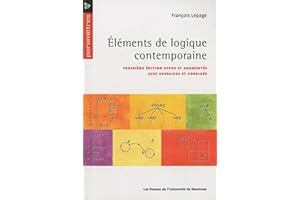 ÉLÉMENTS DE LOGIQUE CONTEMPORAINE 3E ÉD.