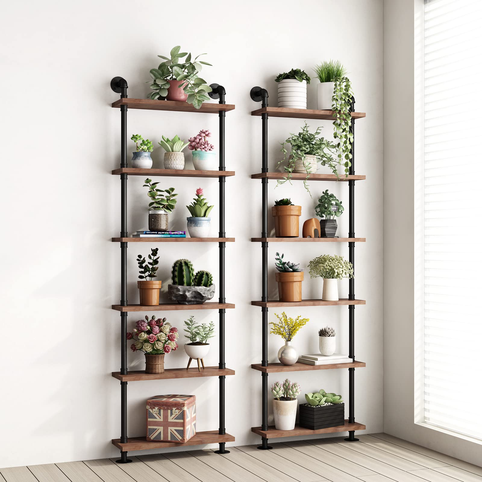 Pipe Ladder Bookshelf
