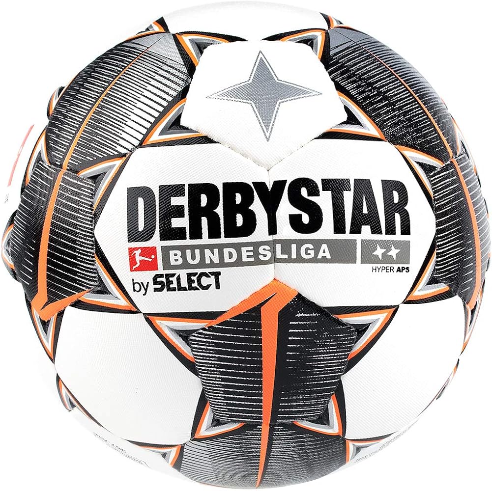 Derbystar Bundesliga Hyper APS - Balón de fútbol, Color Blanco ...