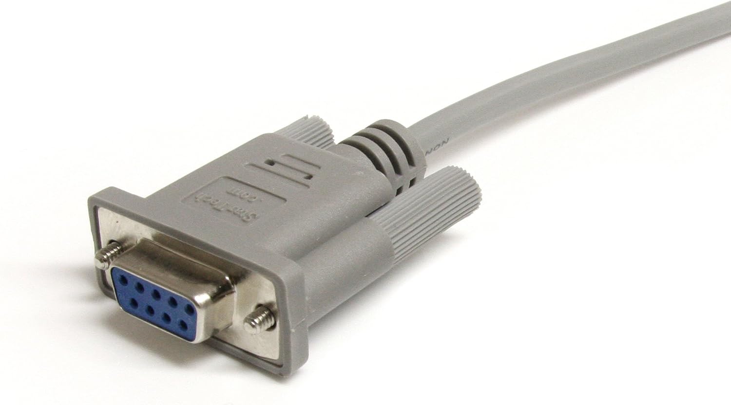 StarTech.com 10 ft Straight Through Serial Cable - M/F - Serial extension cable - DB-9 (M) to DB-9 (F) - 10 ft - gray (MXT10010) - Image 3