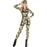 Morph Army Costume Women, Camo Womens Costume, Swat Halloween Costumes For Women, Womens Halloween Costumes
