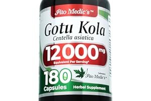 FITO MEDIC'S Lab | Gotu Kola | Centella Asiatica| 180 Capsules |Ultra high Absorption.