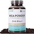 Mica Powder,7.05OZ（200g）,Dark Brown Mica Powder Pigment for Epoxy Resin，Lip Gloss，Paint，Dye，Soap Making，Nail Polish,Candle Making,Bath Bombs(Dark Brown)