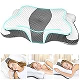 CHxxy Memory Foam Pillows, Cervical Pillow for Neck