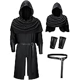 TOKYO REVENGERS Men Medieval Renaissance Pirate Costume Knight Cosplay Outfit LARP Costume Accessories Set