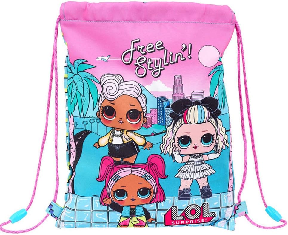 Miami Beach Lol Surprise Small Drawstring Bag 34 cm