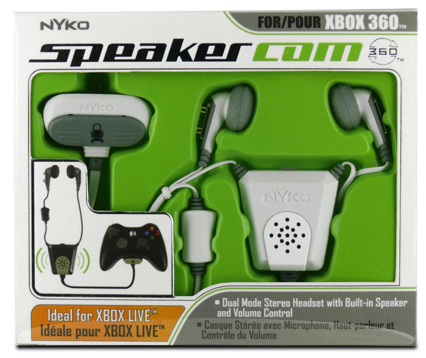 Nyko SpeakerCom (Xbox 360) - White 