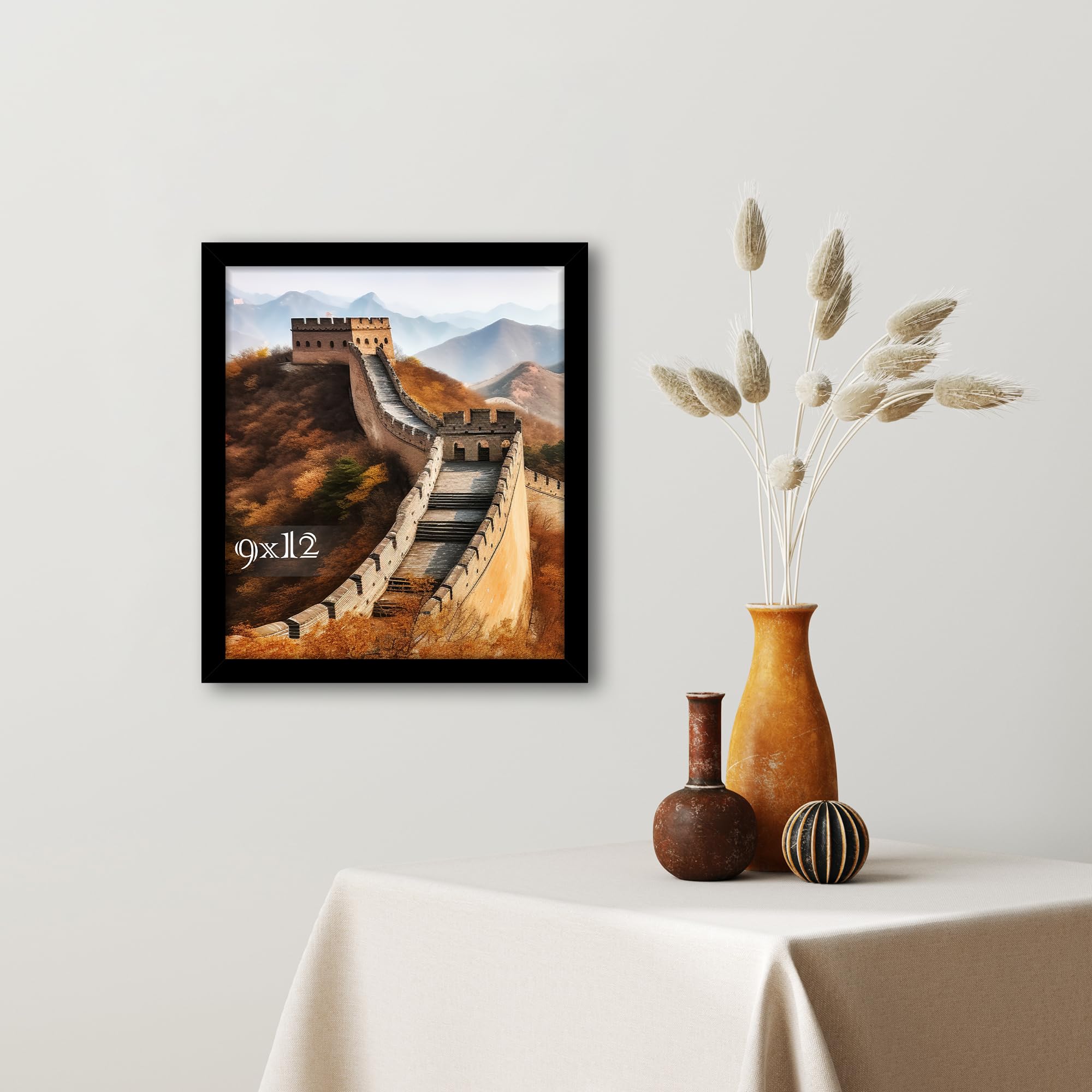 Picrit 9x12 Picture Frame, Photo Frame for Wall