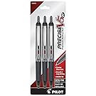 Pilot Precise V5 RT Retractable Rolling Ball Pens, Extra Fine Point, 3-Pack, Black Ink (26052)