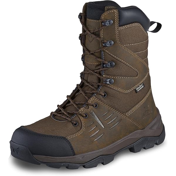 ROCKY Herren Jagdstiefel Blizzard Stalker Pro – Wasserdicht, Isoliert, Vibram-Sohle