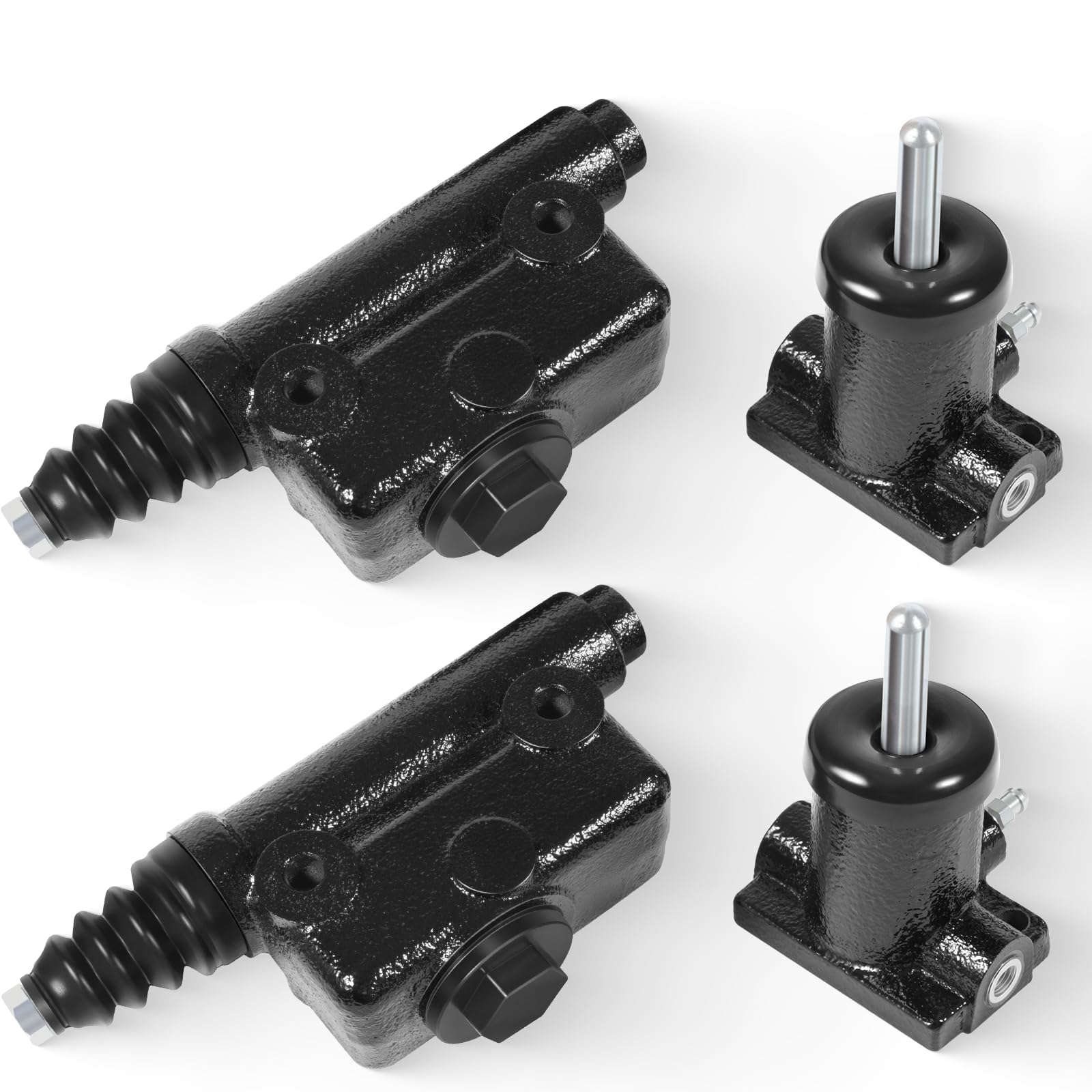 Photo 1 of 2 Sets A51976 L25419 Brake Masters and Slave Cylinders Kit Fit for Case Backhoes 430 450 450B 450C 480 480B 480C 480D 580 580B 580C 850B 850C 850D 855C