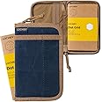 LOCHBY Pocket Journal | Ultra-Portable Journal with Dot Grid Notebook Refill For Women & Men | Waterproof Waxed Canvas | Ideal for Travelers & Daily Use, Fits Field Notes & Moleskine Cahier 3.5" x 5.5"