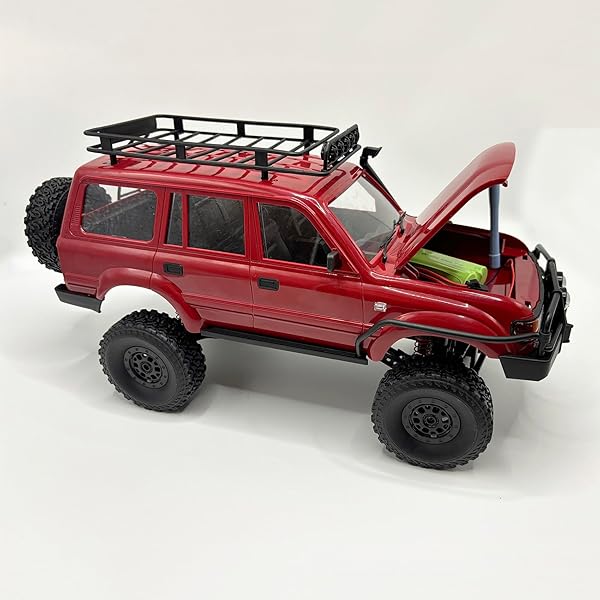APAWBAND RC ROCK CRAWLER 4X4 RC TRUCK WPL C54 1/16 RC CRAWLER RTR REMOTE CONTROL TRUCK OFF ROAD 2.4G ALL TERRAIN WITH PROPORTIONAL STEERING 260 MOTOR, NEW GEARBOX, UPGRADED CHASIS AND SHOCK
