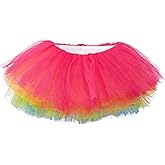 My Lello Little Girls 10-Layer Short Ballet Tulle Tutu Skirt (4 mo. - 3T)