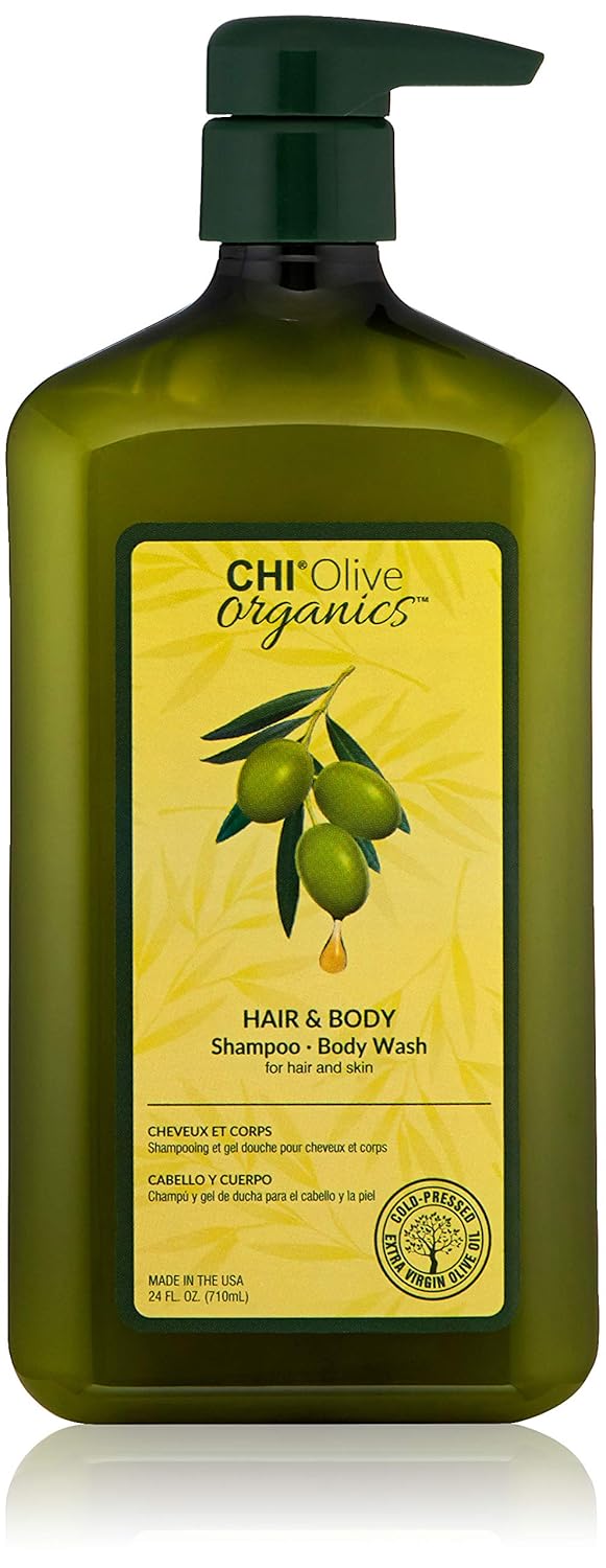 CHI Olive Organics Shampoo & Body Wash, 24 Fl Oz