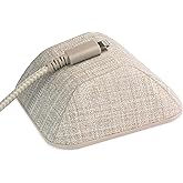 Smartish® Magnetic Cord Holder - Cable Wrangler Organizer with Magnet Clips for Charger Management on Desktop, Nightstand for USB-C + Lightning - Lightly Toasted Beige