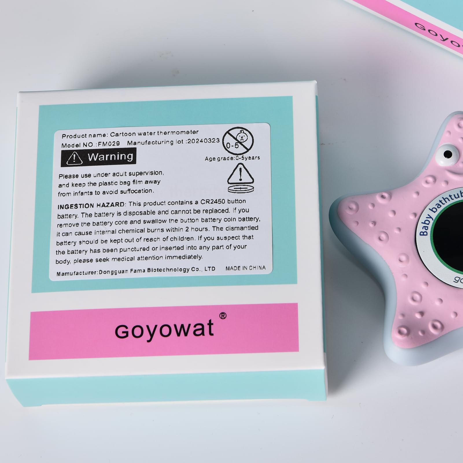 Baby Bath Thermometer with LED Display & Floating Crab Toy - 2-in-1 Color-Coded Alerts(Cold/Comfortable/Hot) | Bath Temperature Monitor, Adorable Floating Toys for Infants, Nursery Essentials