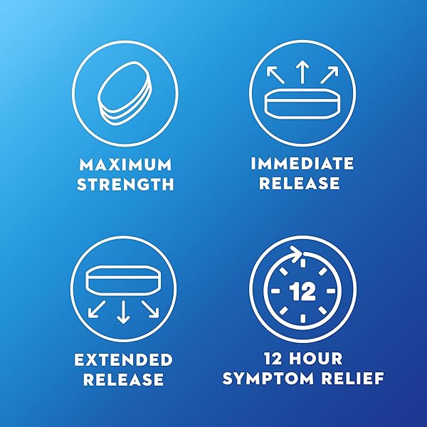 MUCINEX 12 HOUR MAXIMUM STRENGTH 1200 MG GUAIFENESIN EXTENDED-RELEASE TABLETS FOR EXCESS MUCUS RELIEF, EXPECTORANT AIDS EXCESS MUCUS REMOVAL, CHEST CONGESTION RELIEF FOR ADULTS, 48 TABLETS