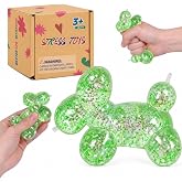 Graphinza Squeeze Toys &ndash; Balloon Dog Squishy Squeeze Toy (Green, 9cm)