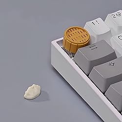 FKZ Cute 3D Steamed-Dumpling Keycap,Custom