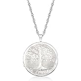 Ross-Simons Sterling Silver Tree Of Life Locket Necklace