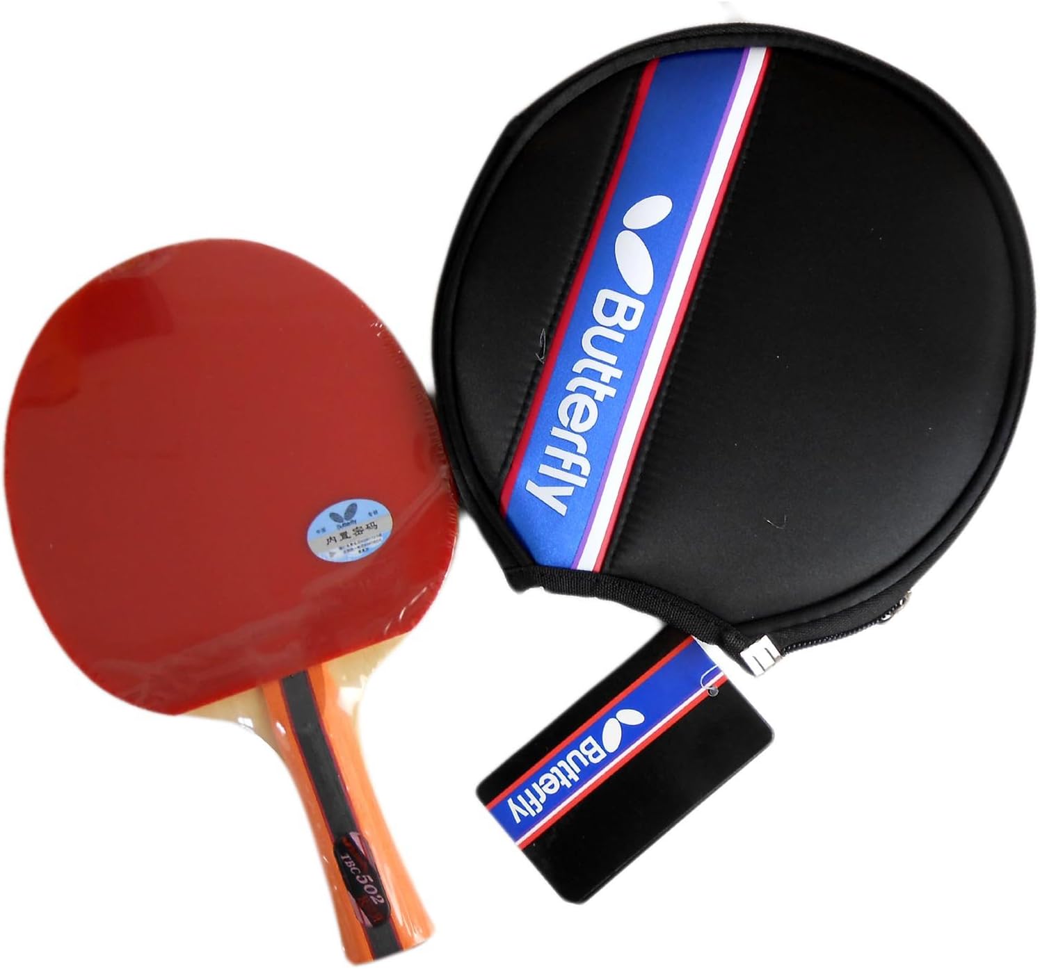 Super Paddle TBC-502 FL Table Tennis Racket with Case